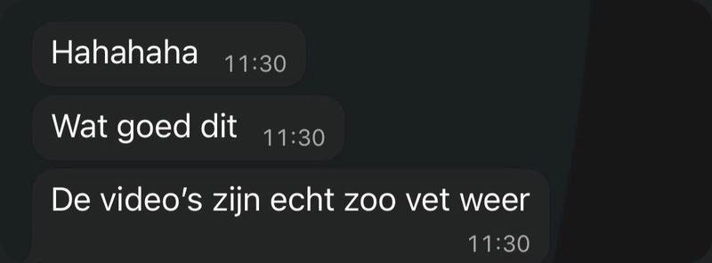 WhatsApp: De video’s zijn echt zoo vet weer